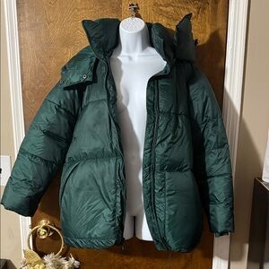 GAP Teal Puffer Jacket